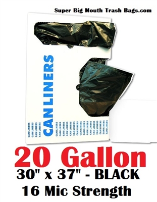 16 Gallon Trash Bags, 16 Gal Garbage Bag Can Liners